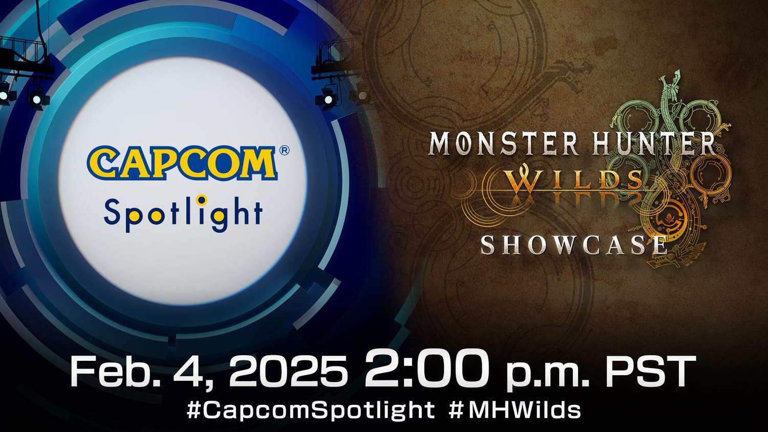 Začátkem února proběhne Capcom Spotlight + Monster Hunter Wilds Showcase